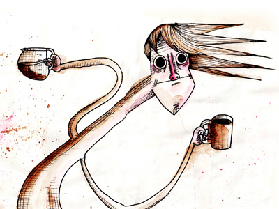 Happy National Coffee Day! coffee illustration national coffee day sketchbook