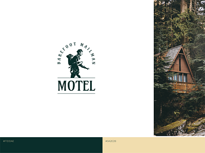 Motel logo brand design branding business logo cottage design graphic design hotel logo motel logo vector