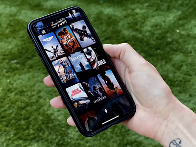 🎬 Movie App : Search/Discover android android app android app design android design app app design application cards grid ios ios app ios app design mobile app mobile app design netflix product design ui ux voice assistant voice command
