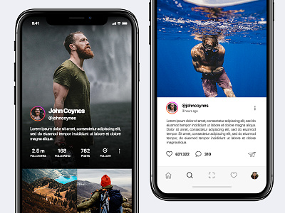 Instagram Redesign (iOS)