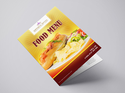 Food Menu Design print design