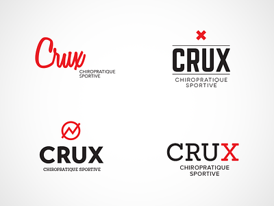 Logo Crux — Chiro sportive chiro first aid logo sport