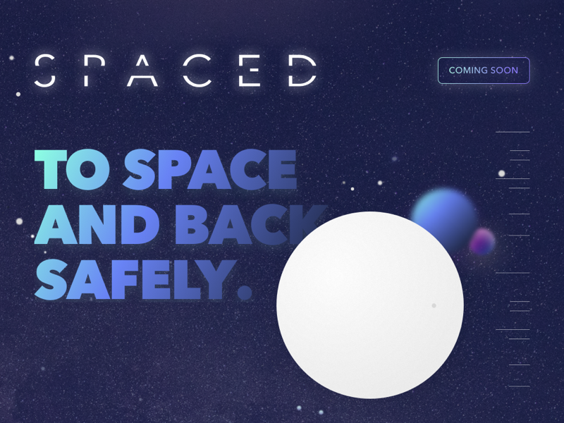 Spaced challenge landing page challenge spaced