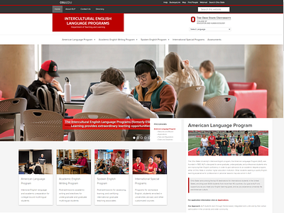 Intercultural English Language Programs at Ohio State University