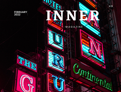 INNER MAGAZINE Volume 9 create design graphic design magazine
