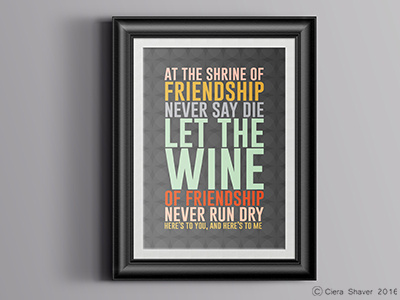 Les Miserables Friendship Quote