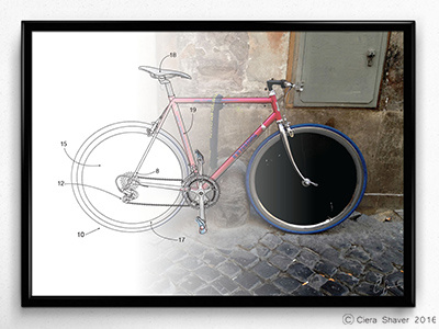 Bicycle Patent Artwork bike copyright patent patent artwork