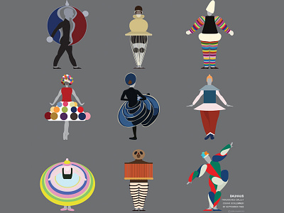 Bauhaus Dance Costumes bauhaus costume dance oskar schlemmer triadisches ballet