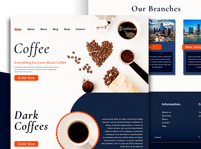 Coffee Website design best web design creative web pages design frontend graphic design illustration landing page design landing pages logo nft marketplace landing page psd designer psd to html ui ui ux design ui ux designer ux web web designer web developer web layout