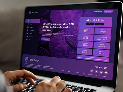 BSC DAO Dashboard