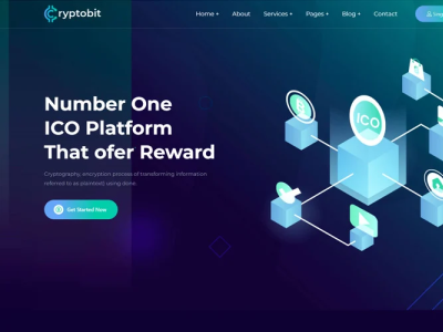 Cryptobit ICO Cryptocurrency HTML5 Template