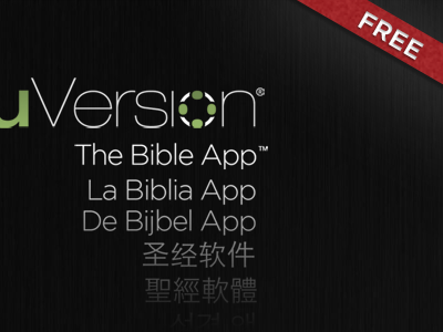 Multilanguage Bible App For Free banner dark promo