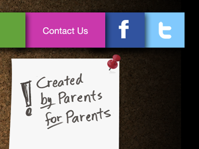 Created By Parents For Parents website