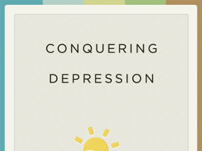 Conquering Depression book cover