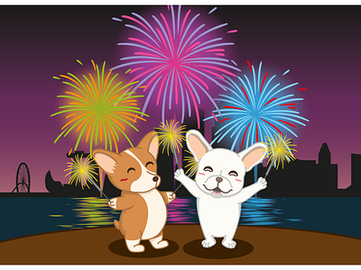 Fireworks celebration fireworks holidays new year