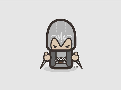 Mr.Ezio asassin fanart kirpluk logo pict vector