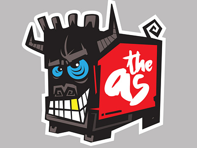 theAs sticker3