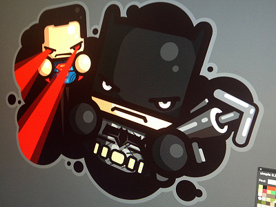 BvS sticker