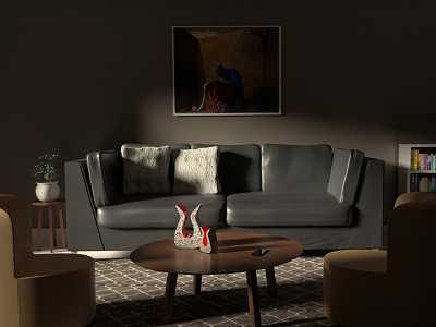 3D Room 3d blender blender 3d design furniture home interior room