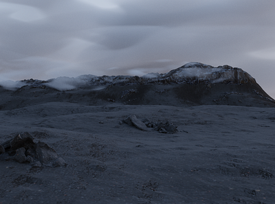 Iceland Landscape 3D 3d blender blender 3d design digitalart iceland landscape mountains photorealism