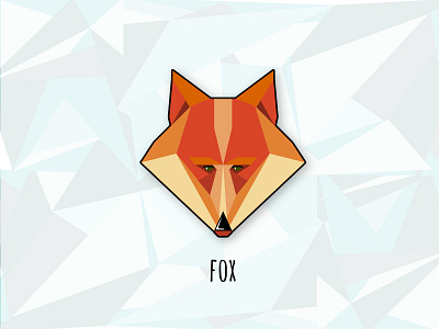 Fox sticker