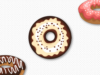 Donuts icon 2d app donuts flat icon natimade