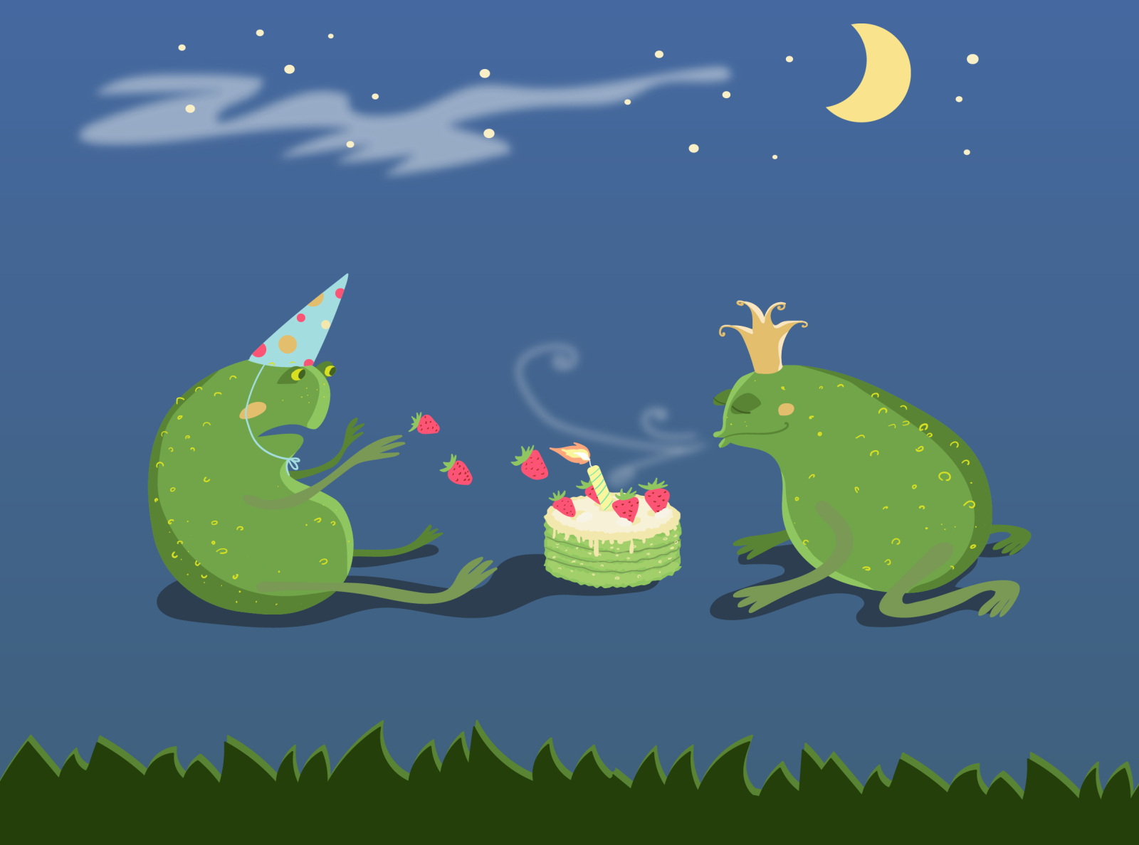 Happy birthday by Nati Be on Dribbble