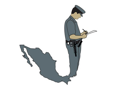Border Patrol design illustration