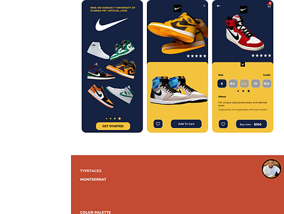 NIKE SHOE VIEW branding design graphic design illustration logo typography ui ux vector web