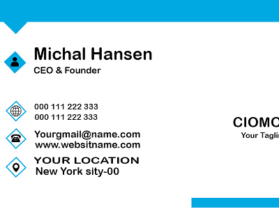 This is a business card back side. back side branding business card design graphic design tuhin