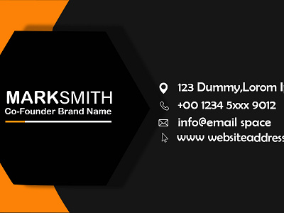 This is a business card back side. back side branding business card design graphic design tuhin