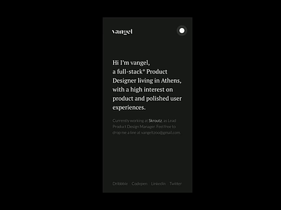 Double tap to switch mode 2020 animation app dark dark app dark mode dark theme dark ui day design interface light minimal mobile mobile ui night typography