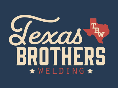 Texas Brothers Welding design graphic design logo