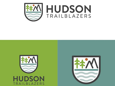 Hudson Trailblazers branding design graphic design illustration logo vector