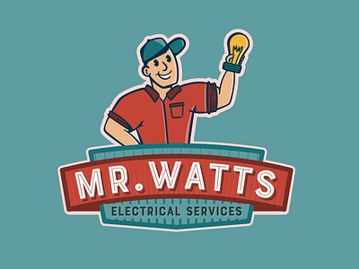 Character for Electrical Company branding design graphic design illustration logo vector