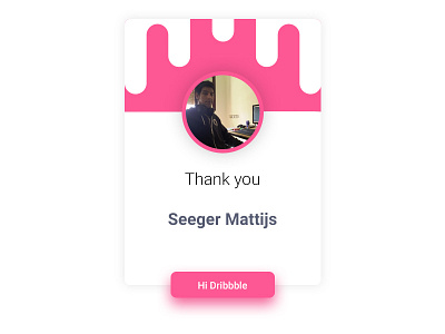 Hi Dribbble :D