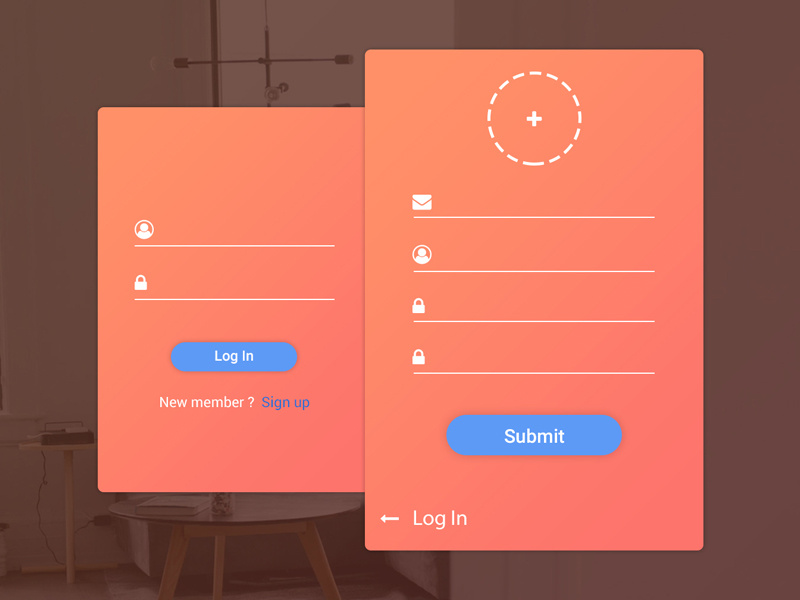 Daily UI #03 mobile ui design ui