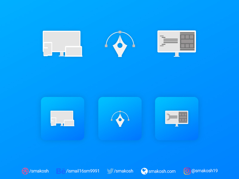 Daily illustrations design icons ux ui web dev illustration