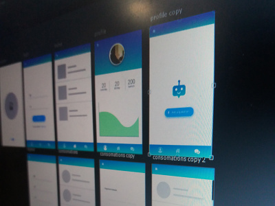 from wireframes to an actual working mobile app