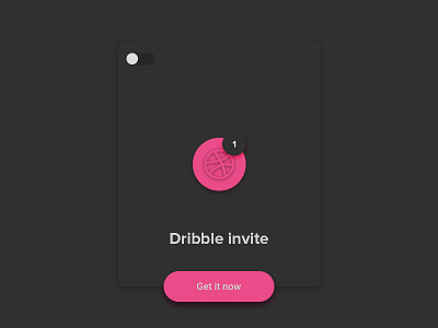 1 Dribbble invite