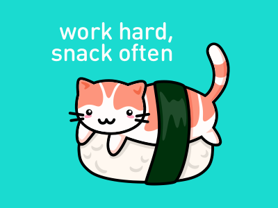 Image result for sushi cat