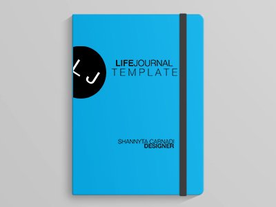 Journal Template cover design journal template
