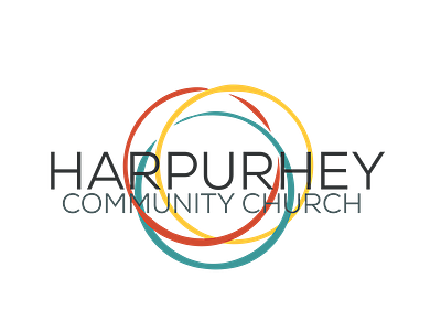 HCC Logo church community design logo simple trinity