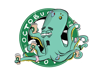 Octodad (Special Blend Edition) brew coffee dad octopus parenting parents starbucks