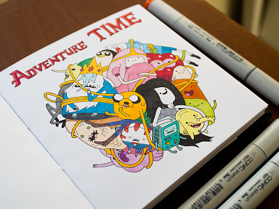 Adventure Time / Copic Markers adventuretime copic copics illustration markers sketch