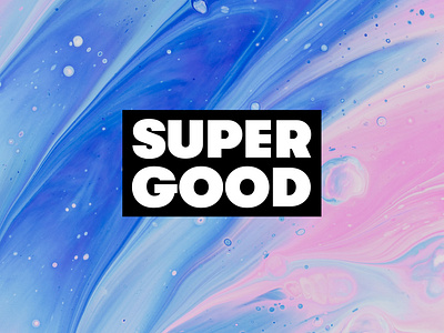 Super Good Logo Update design logo typography