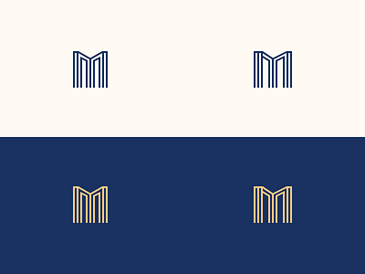 Monogram concepts for a real estate company brand