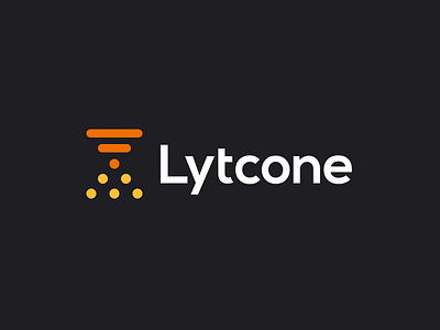 Lytcone ai app brand branding concept data design finance funnel logo logomark logotype machine learning tech technology