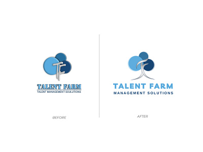 REDESIGN LOGO | TALENT FARM brand ientity branding design graphic design illustration logo logo design rebranding redesign