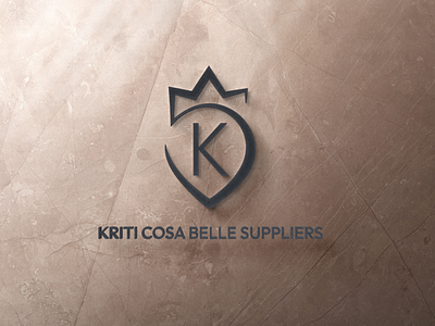 LOGO DESIGN | KRITI COSA BELLE SUPPLIERS brand identity branding design graphic design logo logo design vector